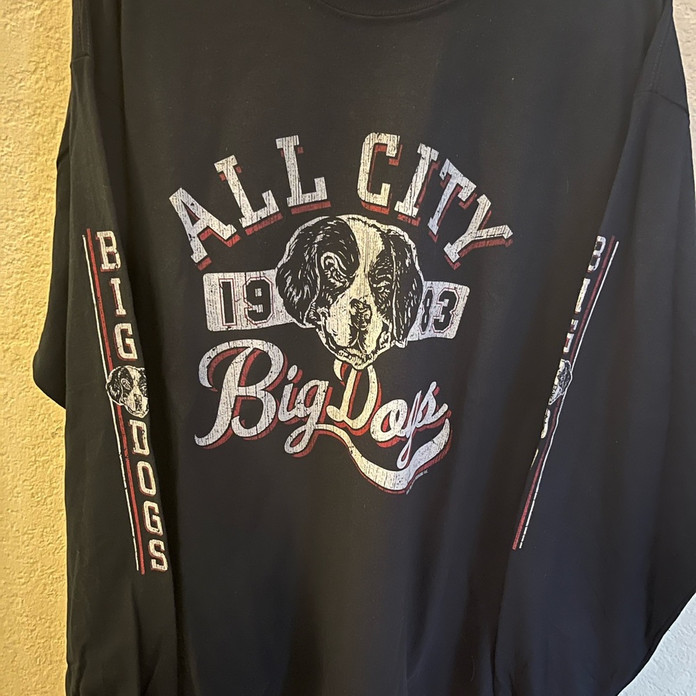 Big Dogs Black All City Graphic Top